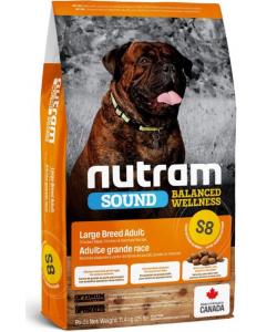 Cухой корм для взрослых собак крупных пород S8 Nutram Sound Large Breed Adult Dog