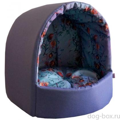 Дом эстрада "Дикие травы" мебельная ткань сиреневая-0