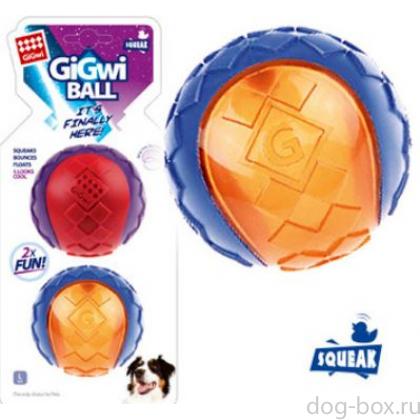 Игрушки для собак Два мяча с пищалкой, 8см, TPR резина (75336)-0