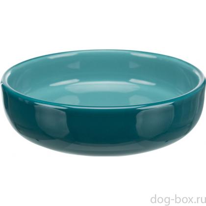 Миска керамическая для короткомордых пород, 0.3 л/ф 15 см (24779)-0