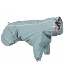 Плащ для собак Hurtta Rain Blocker с передними лапами, размер 25, Бирюзовый