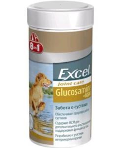 Excel Glucosamine + MSM Для поддержания здоровья суставов собак, 55 таб. 