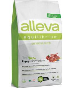 Equilibrium dog сухой корм для щенков (ягненок), Puppy Sensitive Lamb Mini/Medium