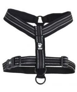 Шлейка Y- Padded Harness размер(обхват груди) 35см, Чёрная