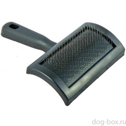 Пуходерка большая, черная 20*11.5 см (505)-0