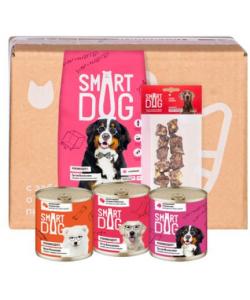 Smart Box Мясной рацион для собак крупных пород
