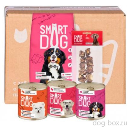 Smart Box Мясной рацион для собак крупных пород-0
