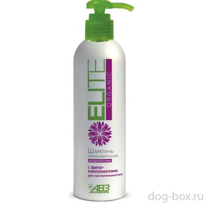 Шампунь Elite Organic гипоаллергенный для собак и щенков-0
