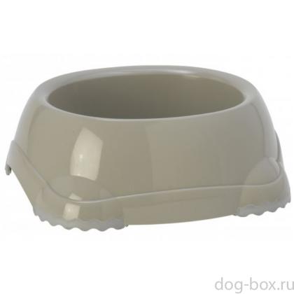 Миска нескользящая Smarty, 735мл, теплый серый-0