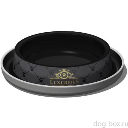 Нескользящая миска Trendy - Люкс, 210 мл -0