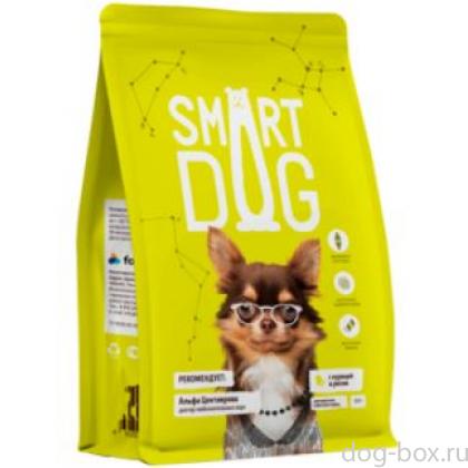 Для взрослых собак с курицей и рисом -0