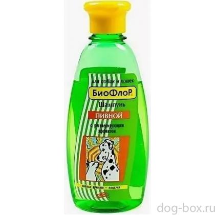 Шампунь "Пивной" с регенерирующим эффектом для собак и кошек-0