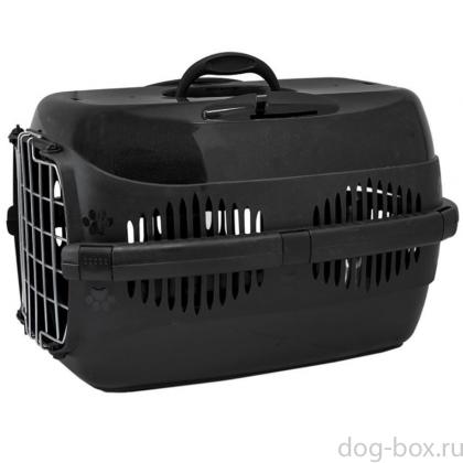 Переноска для животных "Спутник-2", 33*49*32см, черная -0