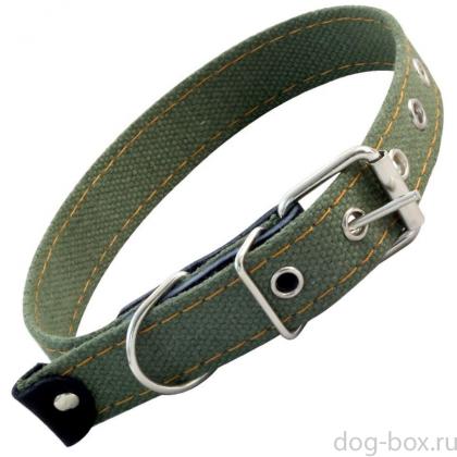 Ошейник брезентовый oдинарный, 2*43 см-0