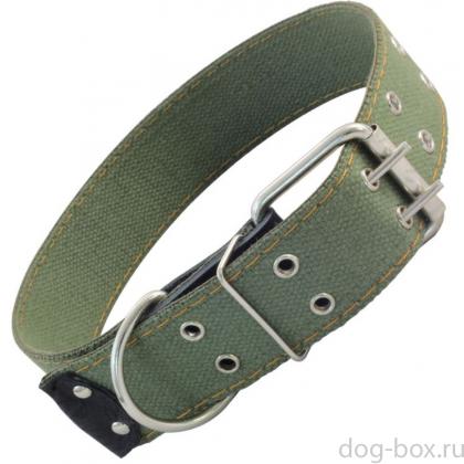 Ошейник брезентовый oдинарный, 4,5*74 см-0