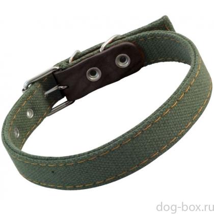 Ошейник брезентовый двойной, 2*45 см-0