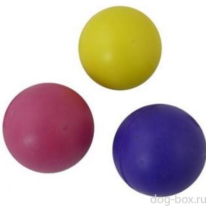 Игрушка для собак "Мяч", латекс, 8,5см -0