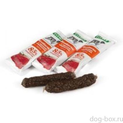 Колбаска для собак Мини Biff с легким говяжьим, 1 шт.-0