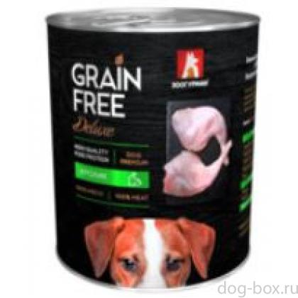 Консервы для собак "GRAIN FREE" со вкусом кролика-0