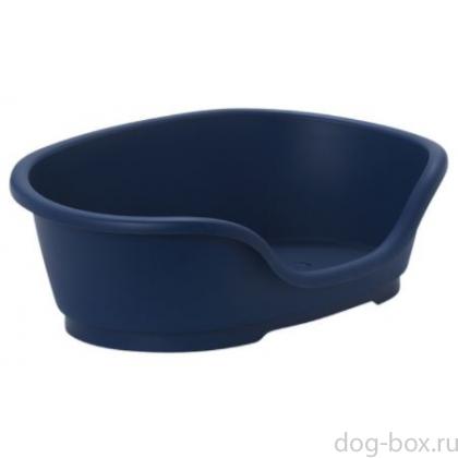 Лежак domus пластиковый 50см, черничный-0