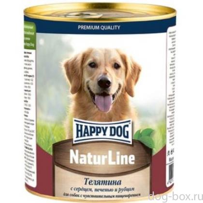 Консервы для собак Телятина с сердцем, печенью и рубцом-0