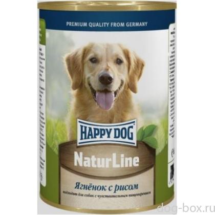 Консервы для собак Ягненок с рисом-0