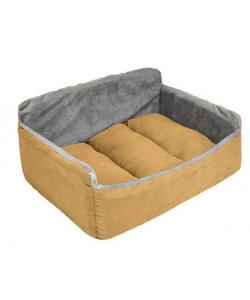 Лежак-диван "Самсон" - бархат охра