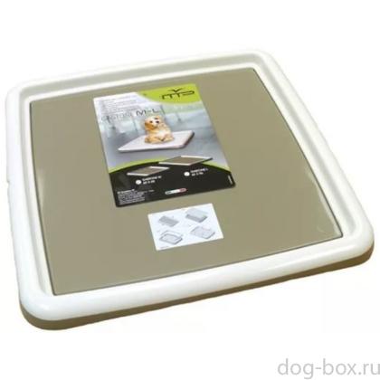 Туалет для собак (без столбика) GASTONE MEDIUM 60*60 см-0