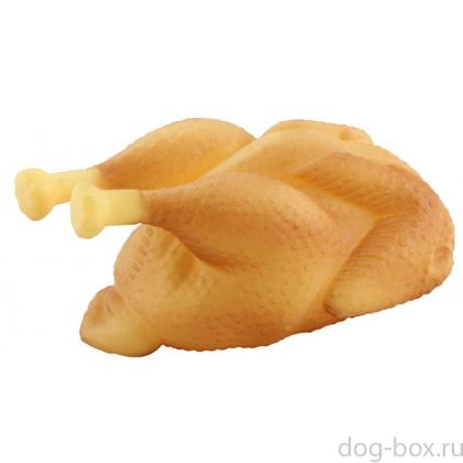 Игрушка для собак "Курица гриль" 18 см, винил (73007) -0