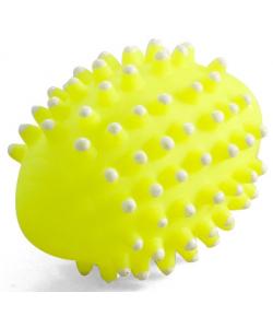 Игрушка для собак "Мяч для регби с шипами", 8,5 см, винил (73051) 