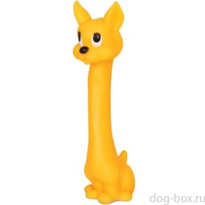 Игрушка для собак "Кошка - длинная шея", 20 см, винил (76515) -0