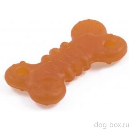 Съедобная игрушка косточка с индейкой Mini, для собак мелких пород-0