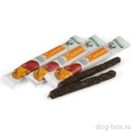 Салямка для собак Biff с легким говяжьим и тыквой, 1 шт.-0