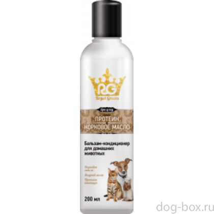 Royal Groom бальзам-кондиционер с протеином и норковым маслом для всех видов животтых-0