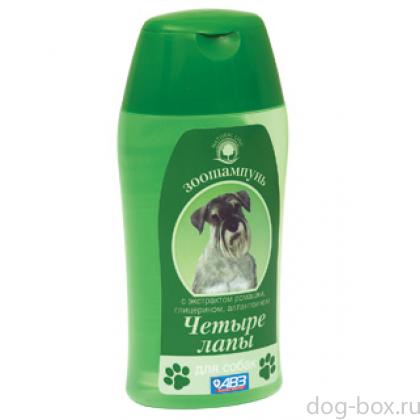 Шампунь "Четыре лапы" для ежедневного мытья лап у собак-0