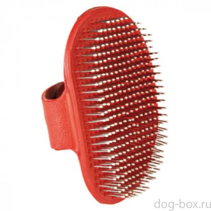 Щетка для собак 12,5 х 7,5 см, резина - 2330-0