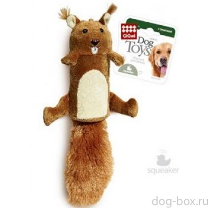 Игрушка для собак Белка с большой пищалкой, 32 см (75015)-0