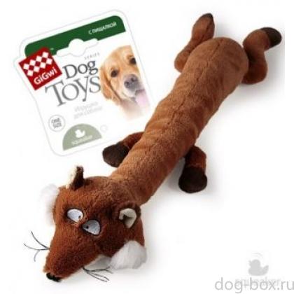 Лиса с большой и малой пищалкой, 62 см (75231)-0