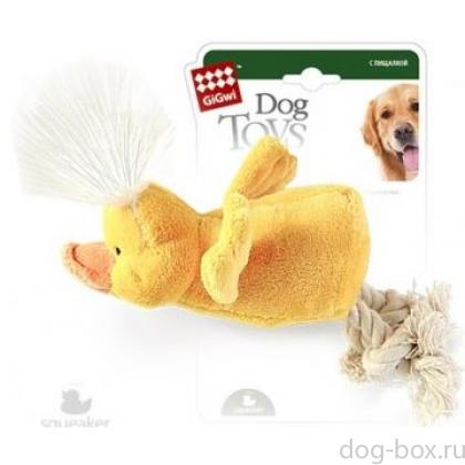 Игрушка для собак Утка с пищалкой, 15 см (75052)-0