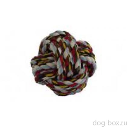 Игрушка для собак "Шар из каната",  хлопок (Cotton toy ball) -0