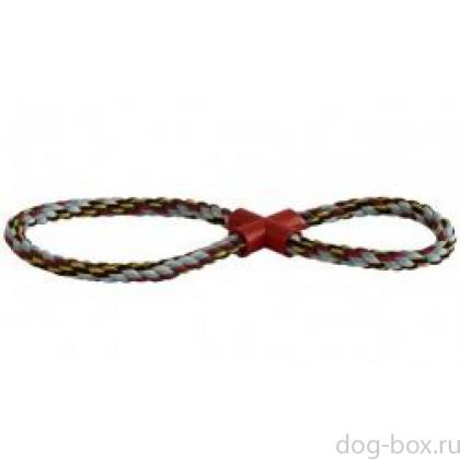 Игрушка для собак "2 кольца из каната", хлопок (Cotton flossy toy 8-shape) 140755-0