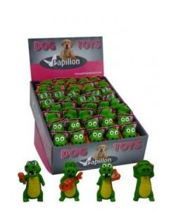 Игрушка для собак "Деловые крокодилы", латекс, 10см (Crocodiles with instruments) 140051