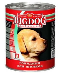 Консервы для щенков "BIG DOG" 