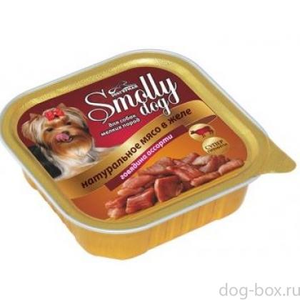 Консервы для собак "Smolly dog" Говядина ассорти-0
