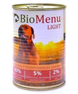 Консервы для собак низкокалорийные с индейкой с коричневым рисом  (LIGHT)
