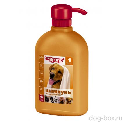 Шампунь-кондиционер для короткой шерсти "Глянцевый блеск"-0