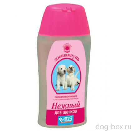 Нежный шампунь для щенков-0