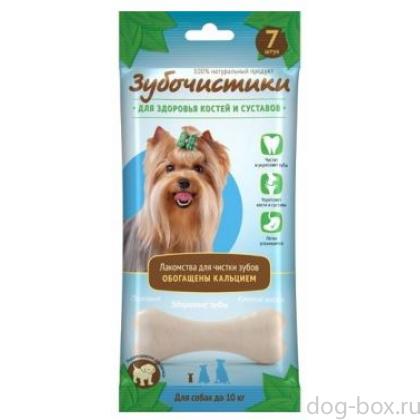 Зубочистики "Кальциевые" для собак мелких пород, 7шт.-0