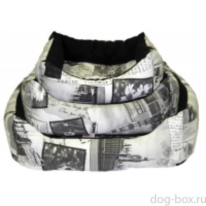 Лежанка квадратная БИГ БЕН  (Scotchgard), 48*48*17см-0