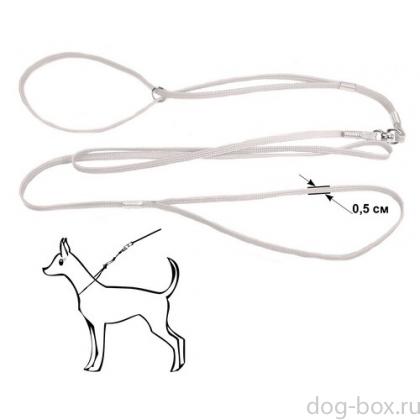 Ринговка белая, капрон, 5мм-0